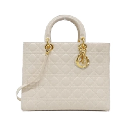 【Vintage】Christian Dior Lady Dior Large CAL44560 Bag