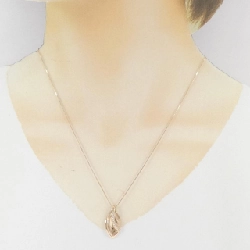 K18PG Dây chuyền kim cương 0.10CT - Hàng hiệu Authentic 857185