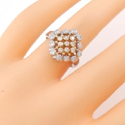 Nhẫn kim cương PT/K18YG 0.35CT 672744