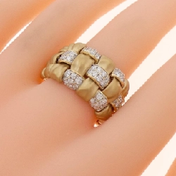 Nhẫn kim cương 750YG/750WG 0.83CT - Hàng hiệu Authentic 848932