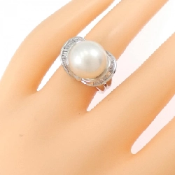 Nhẫn ngọc trai trắng PT900 12mm - Hàng hiệu Chính hãng 855096