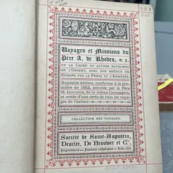 Voyages et Missions en Chine et au Tonkin - Alexandre de Rhodes 717081