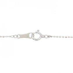 K18WG Aquamarine Necklace 0.4CT - Hàng hiệu Authentic 858399