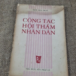 Công tác hội thẩm nhân dân