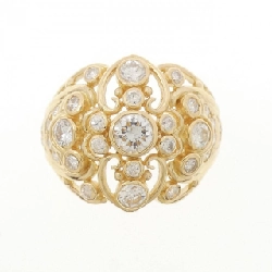 Nhẫn kim cương K18YG 1.01CT - Hàng hiệu Chính hãng 851458