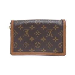 Ví Louis Vuitton Monogram Porte-Feuille Dauphine M68746 Chain Wallet 622635