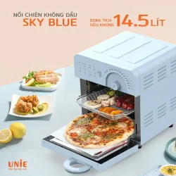 Nồi chiên không dầu UNIE SKY BLUE dung tích 14,5L, 17 chế độ nấu 598903