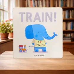 Board book Train! – Cuốn board book siêu cưng cho bé mê tàu hoả 927851