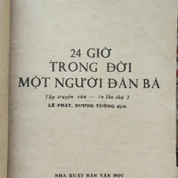 Tác phẩm "24 giờ trong đời một người đàn bà" - Stefan Zweig 705072