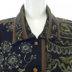 【Mã giảm giá】【Cổ điển】Thời trang Leonar LEONARD FASHION Áo cardigan dài 637617