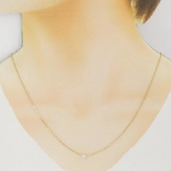 K18YG Solitaire Dây chuyền kim cương 0.15CT - Hàng hiệu Chính hãng 859595