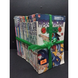 (TẶNG BOOKMARK) Combo 19 cuốn Rockman mới 60% bẩn bìa, ố nhẹ, tróc bìa, tróc gáy RBK2110 Takamisaki Ryo, Shigeto Ikehara TRUYỆN TRANH