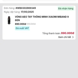 Vòng đeo tay thông minh Xiaomi band 9 589061