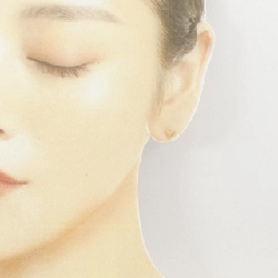 K18YG Bông tai - Hàng hiệu Authentic 870242