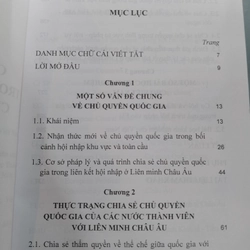 CHỦ QUYỀN QUỐC GIA TRONG QUÁ TRÌNH HỘI NHẬP CỦA LIÊN MINH CHÂU ÂU  530300
