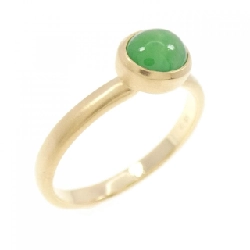 Nhẫn Ngọc Bích K18YG 0.91CT