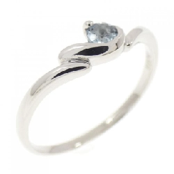 Nhẫn Aquamarine PT900 - Hàng hiệu Chính hãng