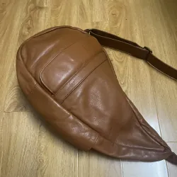 Túi nam 22*43*12 da thật đeo chéo 2hand 1006655