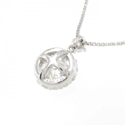 Dây chuyền kim cương PT900/PT850 0.530CT G SI1 VG - Hàng hiệu Chính hãng 875638