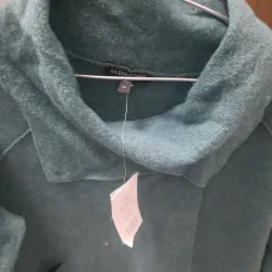 Áo khoác nỉ màu xanh ve chai cho nữ size xs phù hợp từ 45 đến 62kg 754998