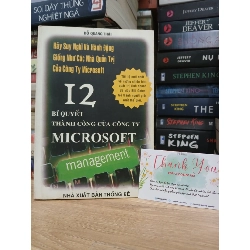 12 bí quyết thành công của công ty Microsoft- Đỗ Quang Thái 792538