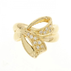 Nhẫn kim cương K18YG 0.12CT 671429