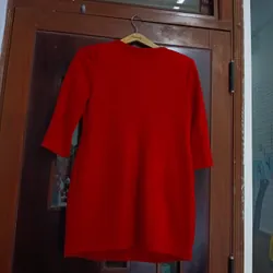 Áo khoác thun nỉ màu đỏ trê trung 693471