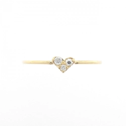 Nhẫn kim cương hình trái tim K18YG 0.05CT - Hàng hiệu chính hãng 851488