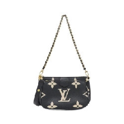 Túi xách vai Louis Vuitton Monogram Bi-color Empreinte Multi Pochette Accessoires M45777