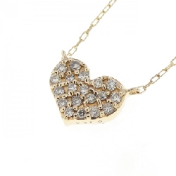 K10YG Heart Ruby Necklace - Hàng hiệu Authentic 857120