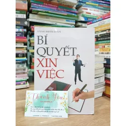 Bí quyết xin việc- Tăng Khải Dân