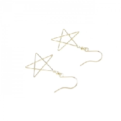 K18YG Ngôi sao Bông tai - Hàng hiệu Chính hãng 869114