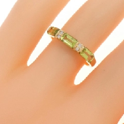 K18YG Peridot Ring - Hàng hiệu Authentic 854057