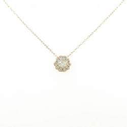 Dây chuyền kim cương K18YG 0.20CT - Hàng hiệu Chính hãng