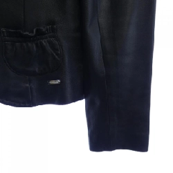 【Mã giảm giá】Áo khoác da Courreges 642852