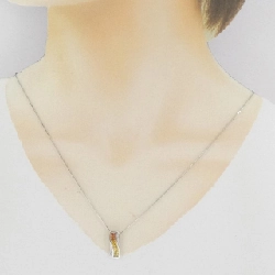 Dây chuyền Sapphire K18WG 0.65CT - Hàng hiệu Chính hãng 858470