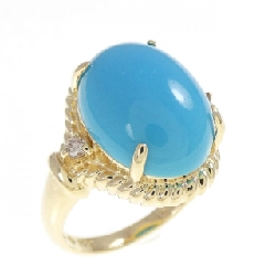 Nhẫn Turquoise K18YG - Hàng hiệu Chính hãng