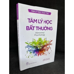 Tâm Lý Học Bất Thường, Mới 100% SBM270325 Blogmeo 27525