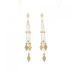 K18YG Bông tai - Hàng hiệu Chính hãng