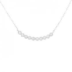 K10WG Cubic Necklace - Hàng hiệu Chính hãng