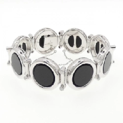 Mikimoto Onyx Bracelet - Hàng hiệu Authentic 846075