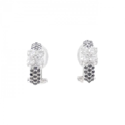 Bông tai/khuyên tai kim cương hoa K18WG 1.08CT