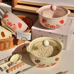 Nồi, tô gốm sứ pha mì (tặng đũa) 669321