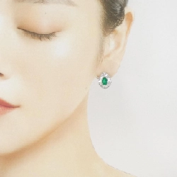 PT900 Bông tai Emerald 1.83CT - Hàng hiệu Chính hãng 864065