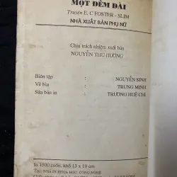 Một đêm dài- sách có chữ ký của dịch giả  1002874