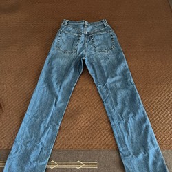 Quần jeans uniqlo ống suông size S màu xanh đậm chính hãng  164843