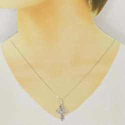 K10WG Dây chuyền hình chữ thập - Hàng hiệu Authentic 860964