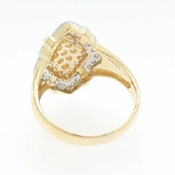 Nhẫn kim cương K18YG/PT 0.64CT - Hàng hiệu Authentic 849135