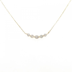 K18YG Dây chuyền kim cương 0.50CT - Hàng hiệu Chính hãng