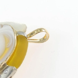 K18YG/PT900 Màu cam Bông hoa - Hàng hiệu Chính hãng 872100